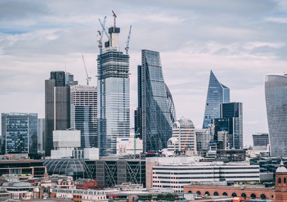 Skyline of London - Under Construction