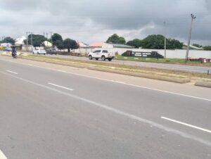 Abuja Kano Expressway Road With Cars